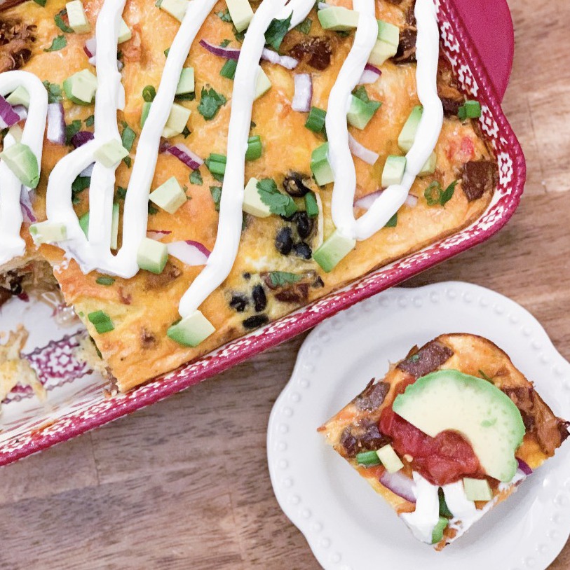 Mexican Breakfast Casserole For the Win