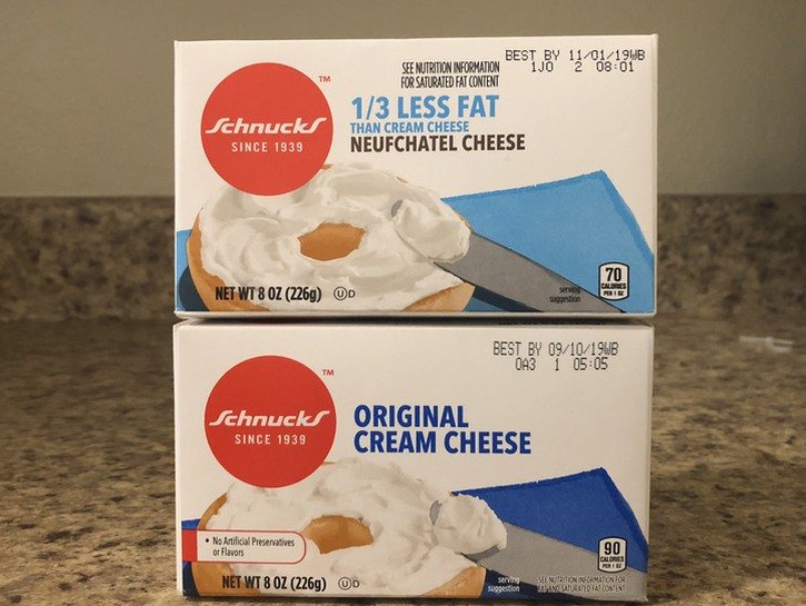 Neufchatel Cheese How It's Different Than Cream Cheese Oola