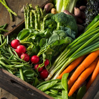 Box of Spring Produce