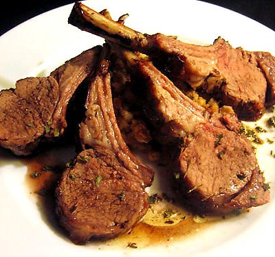 braised lamb chops