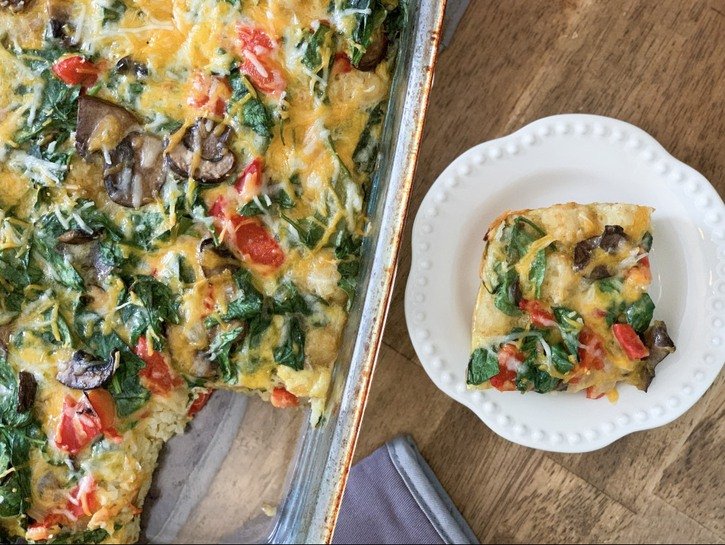 Vegetarian Breakfast Casserole