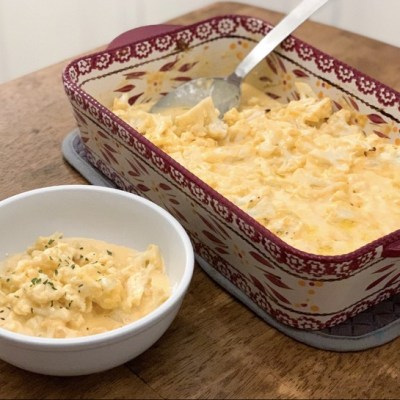 cauliflower mac and cheese