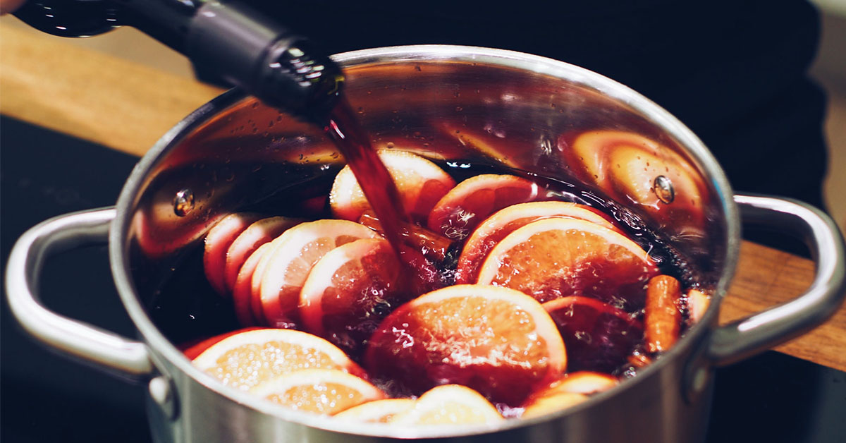 How To Make Warm Mulled Wine -- The Coziest Winter Drink