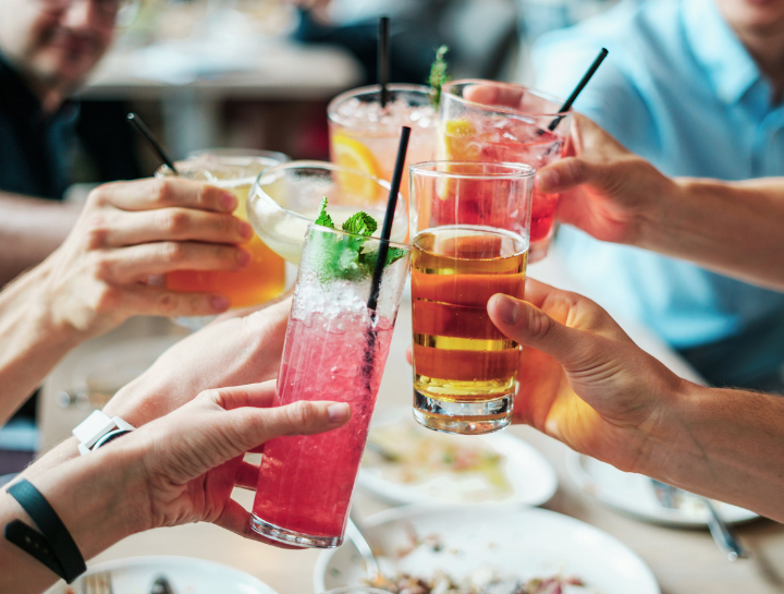cheers cocktails friends