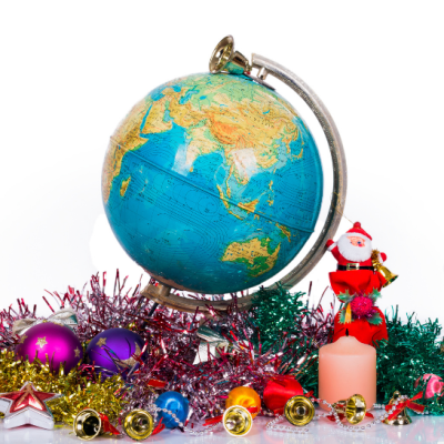 Christmas decor globe