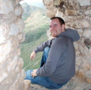 Clayton McKibbin in Corinth, Greece