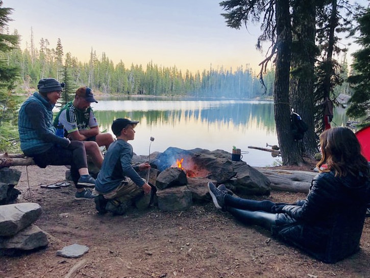family camping