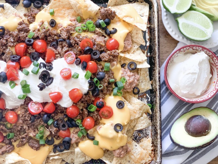 sheet pan nachos