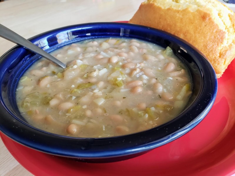 White bean soup senate bean soup vegan