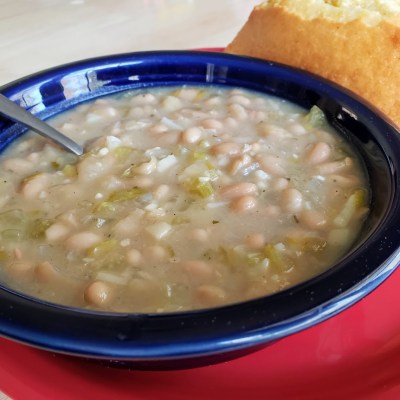 White bean soup senate bean soup vegan