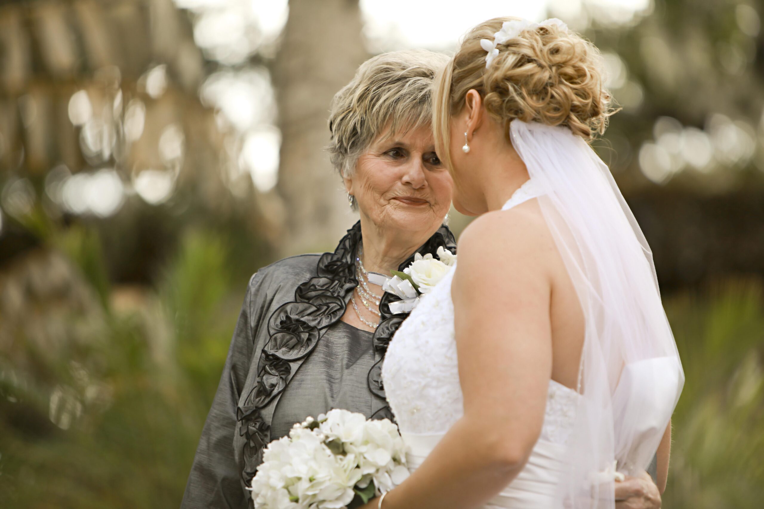 bride, grandmother, grandma
