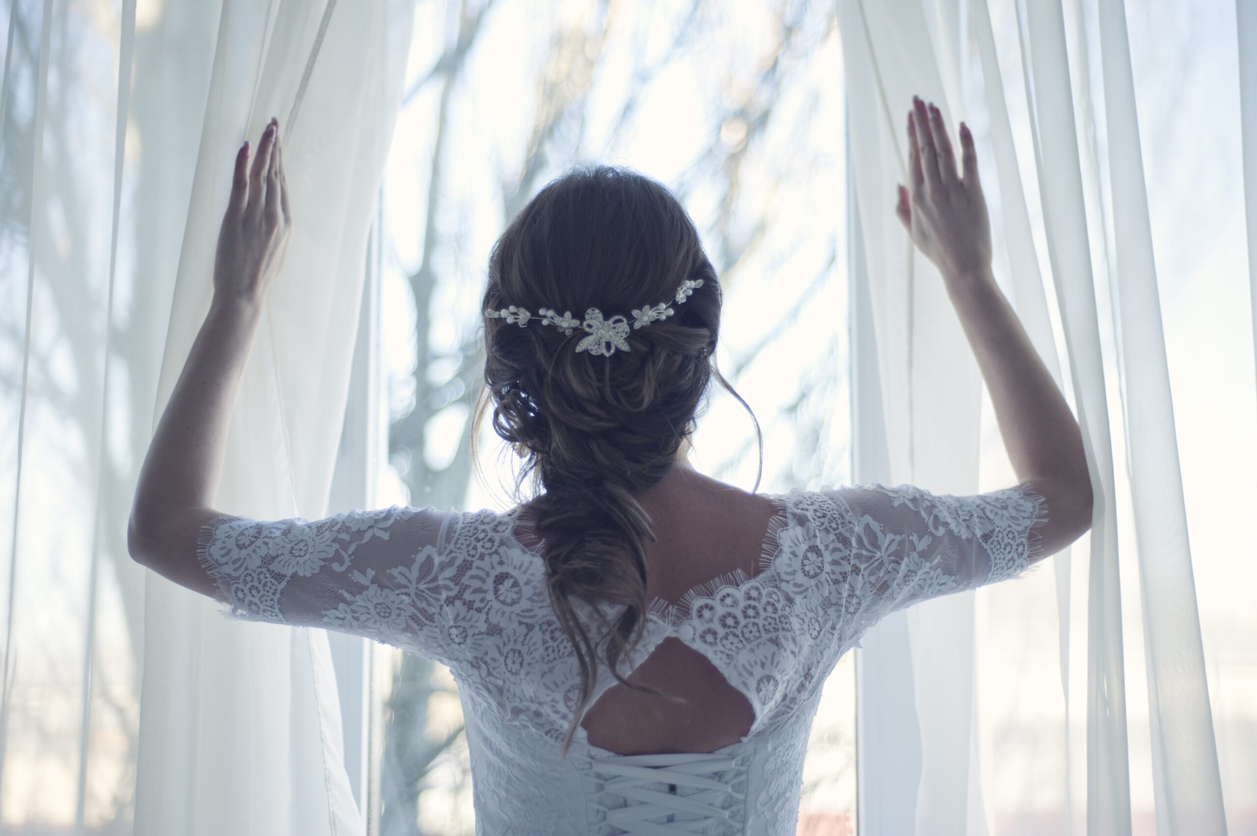 people, woman, bride