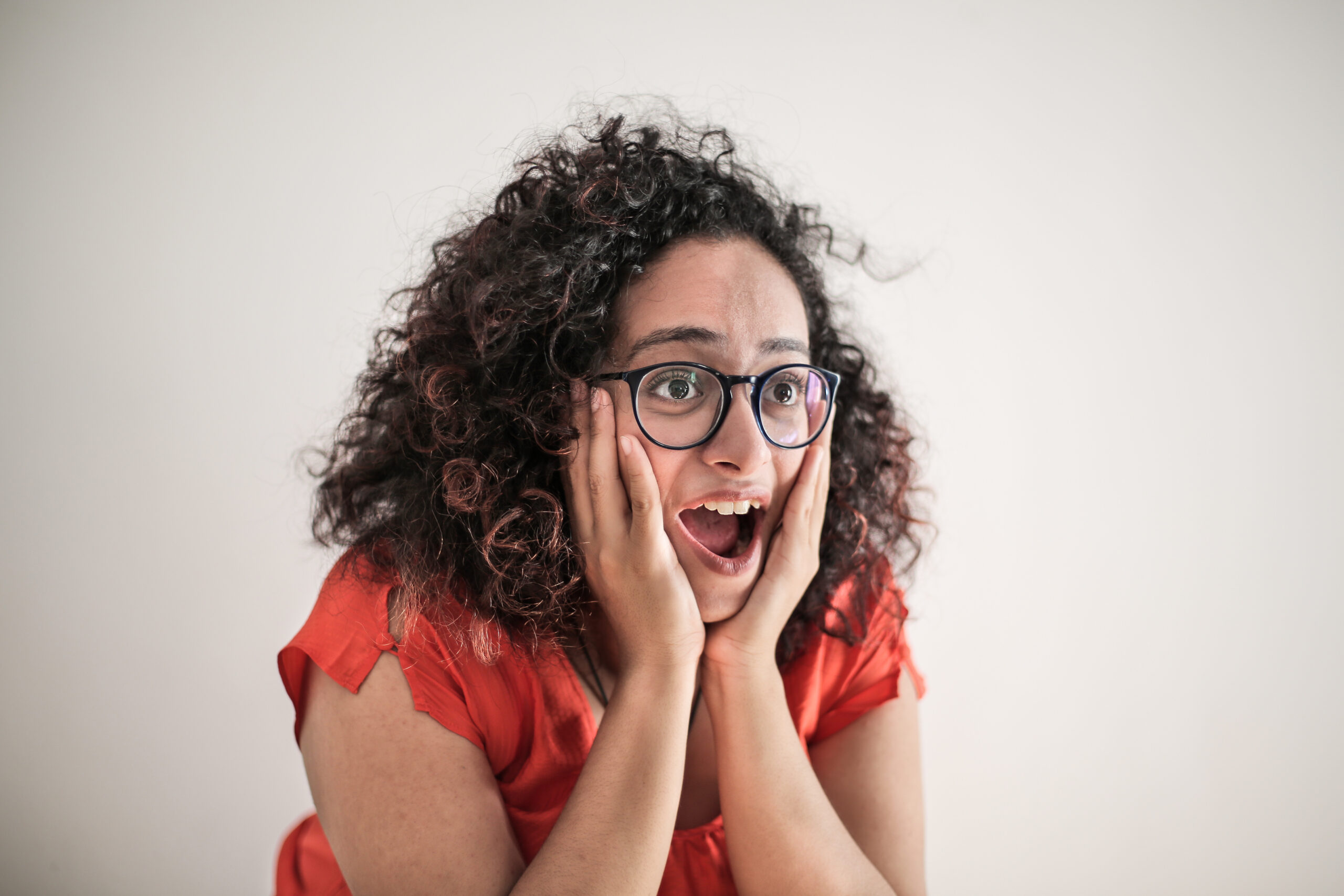 Photo of woman wearing eyeglasses